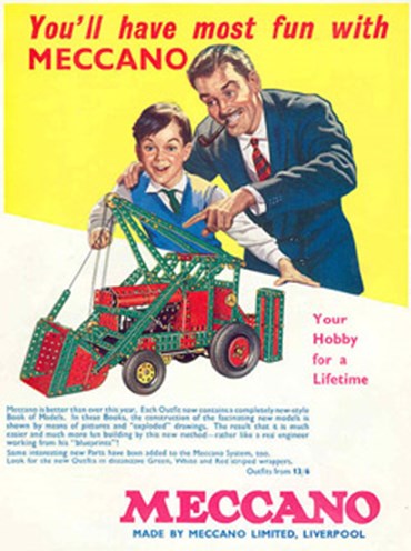The Meccano Man and Dinky Designer